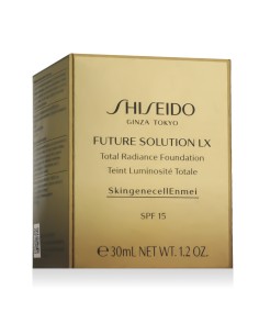Shiseido Future Solution LX Total Radiance Foundation SPF 15 (4 Rose) 30 ml