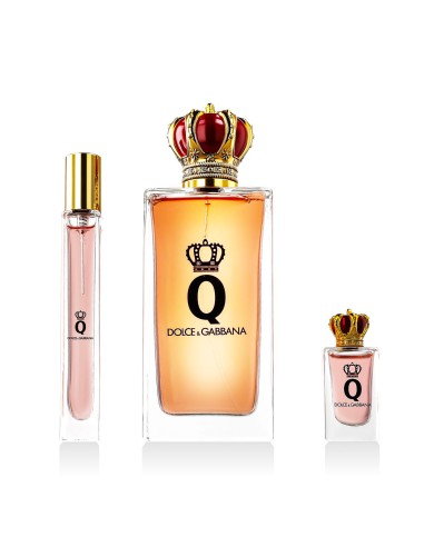 Dolce & Gabbana Q by Dolce & Gabbana EDP 100 ml + EDP MINI 5 ml + EDP MINI 10 ml (mujer)