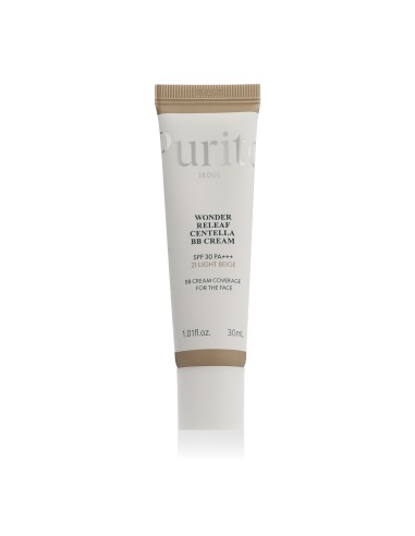 Purito Wonder Releaf Centella BB Cream SPF 30 PA+++(21 Light Beige) 30 ml