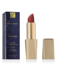 Estée Lauder Pure Color Creme Lipstick Refillable (686 Confident) 3 2